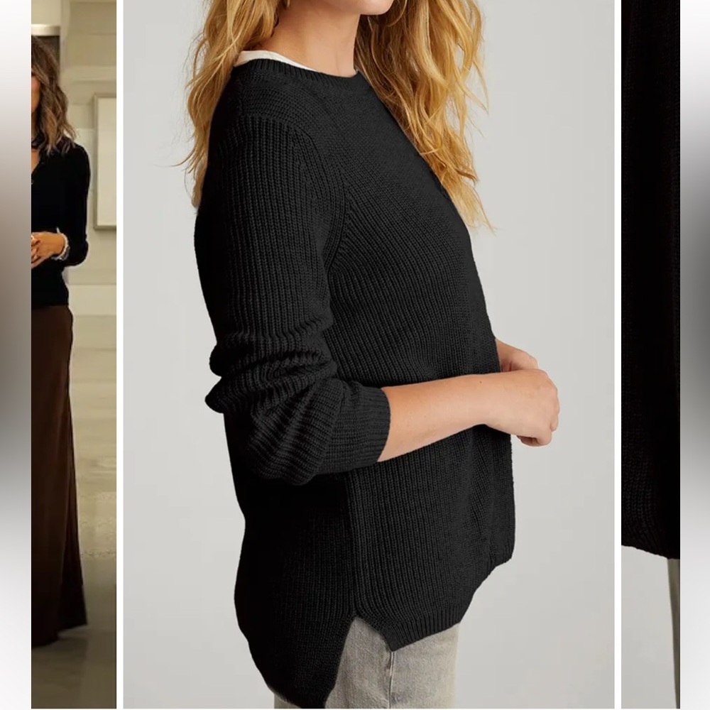 525 America Emma High-Low Sweater - Picture 3 of 4